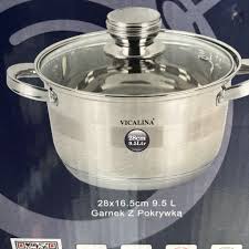 pot stainless 26cm with lid