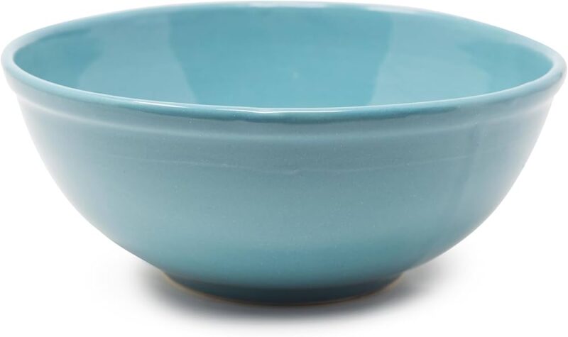bowl ceramic blue large