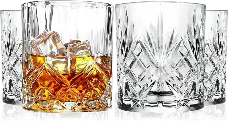 glass cup short delicate