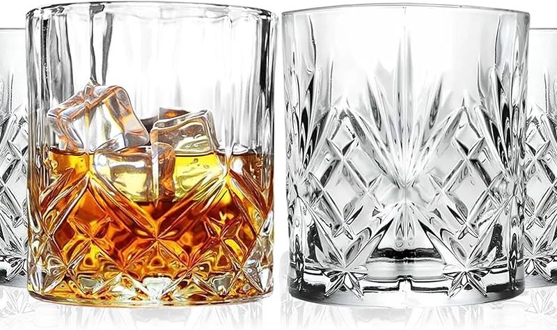 glass cup short delicate