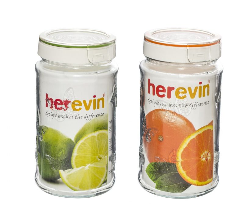 glass jar herevin