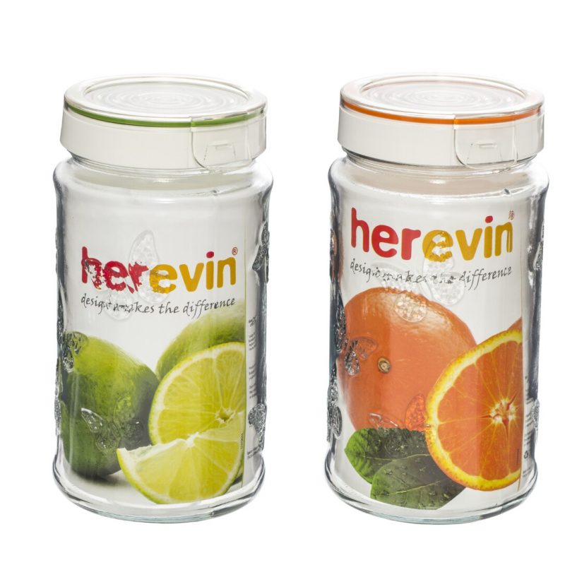 glass jar herevin