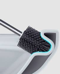 toilet brush silicone double