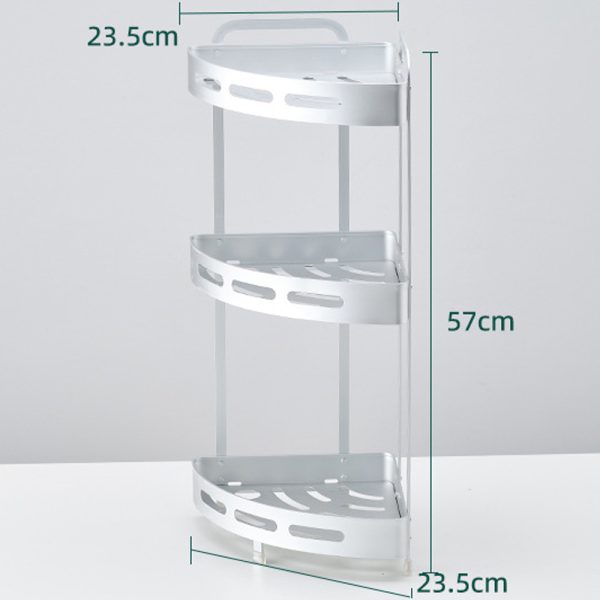 rack aluminum storage 3 layers