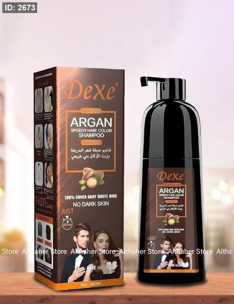 shampoo & hair color