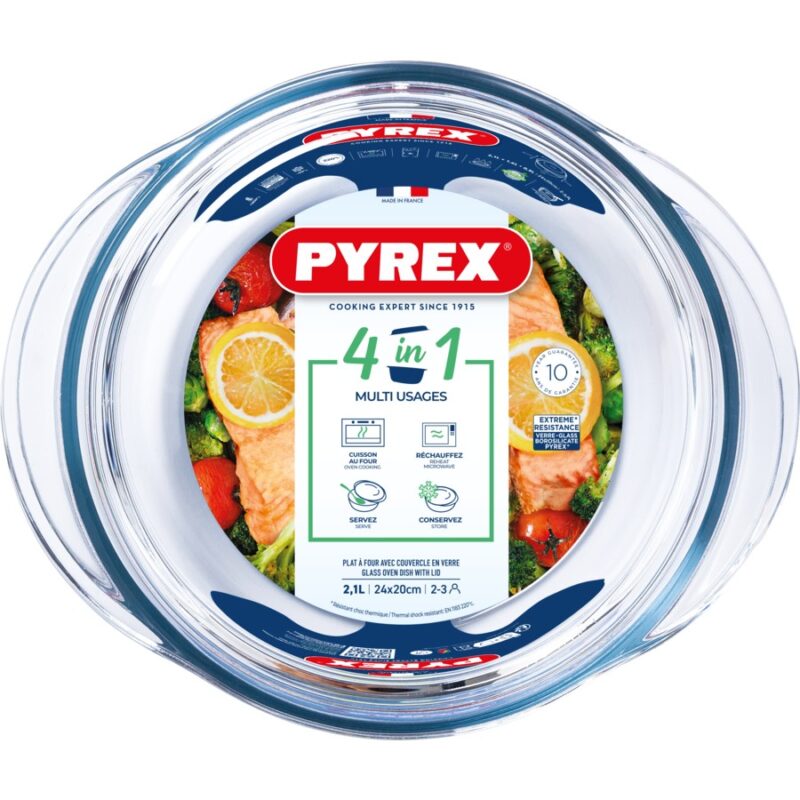glass bake ware 4 in 1