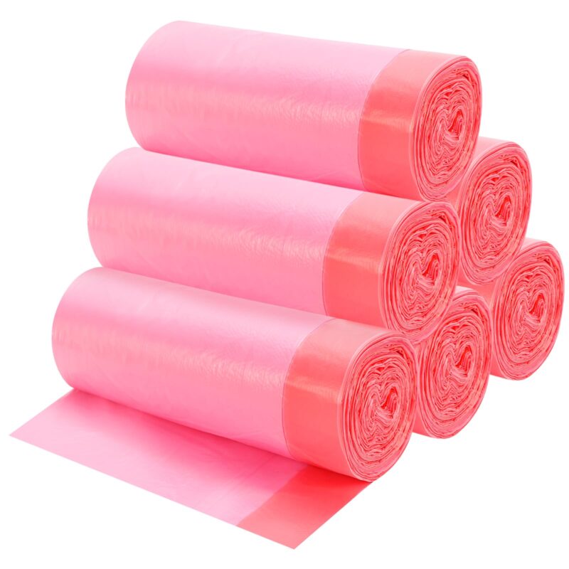 trash bag pink