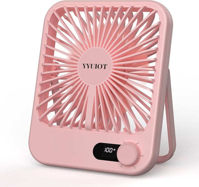 portable table top fan