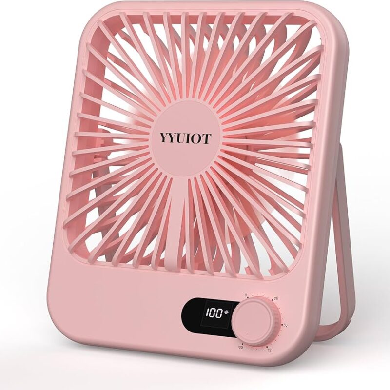 portable table top fan