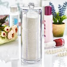 make up cotton organizer