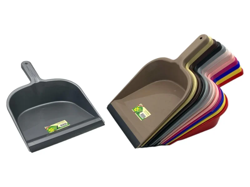 dustpan plastic with rubber