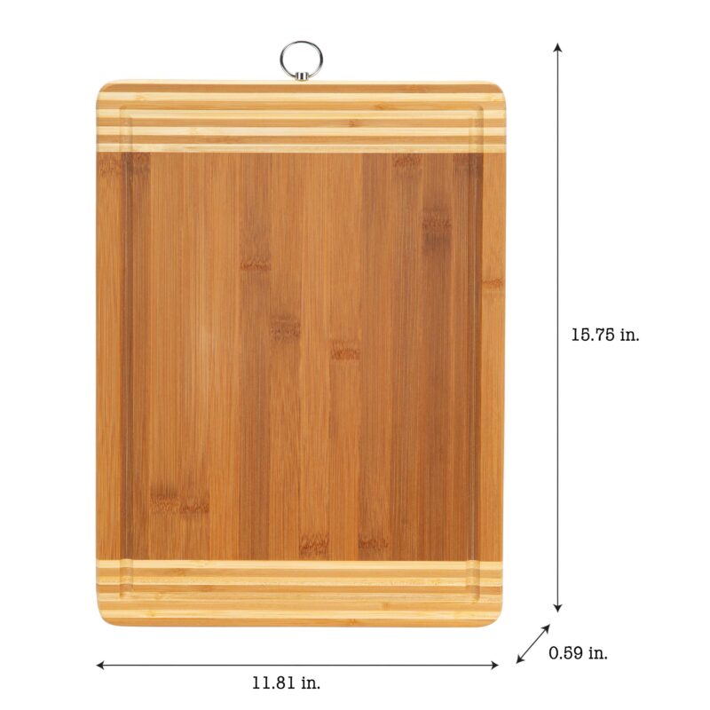 bamboo cutting board rect. 39 cm