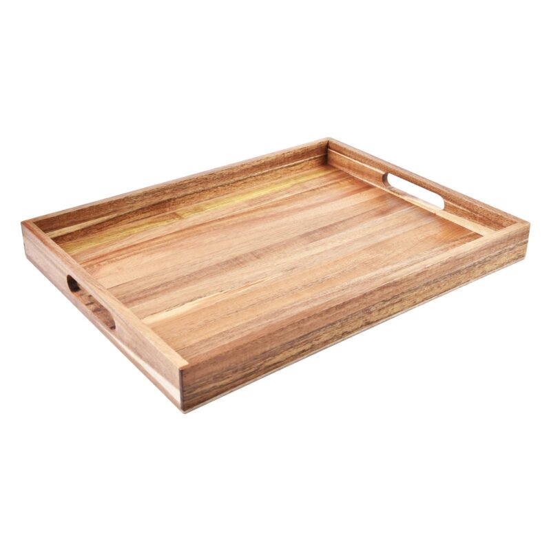 wood tray acacia 41cm