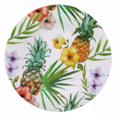 melamine plate fruit design