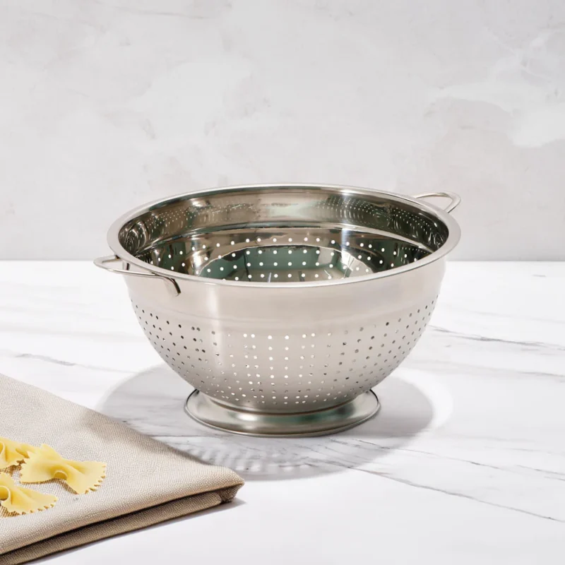 strainer stainless with base 28cm